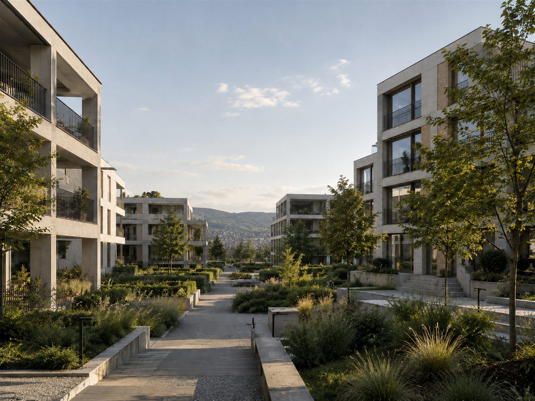 Oberglatt – Dorfstrasse — Neubau MFH mit Tiefgarage